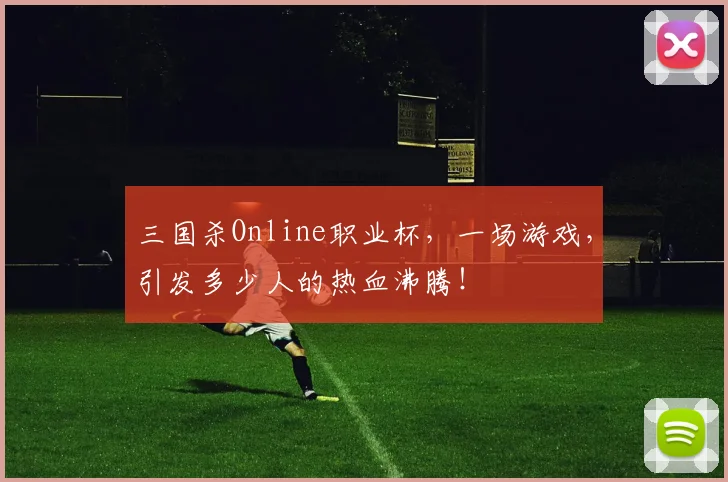 三国杀Online职业杯，一场游戏，引发多少人的热血沸腾！